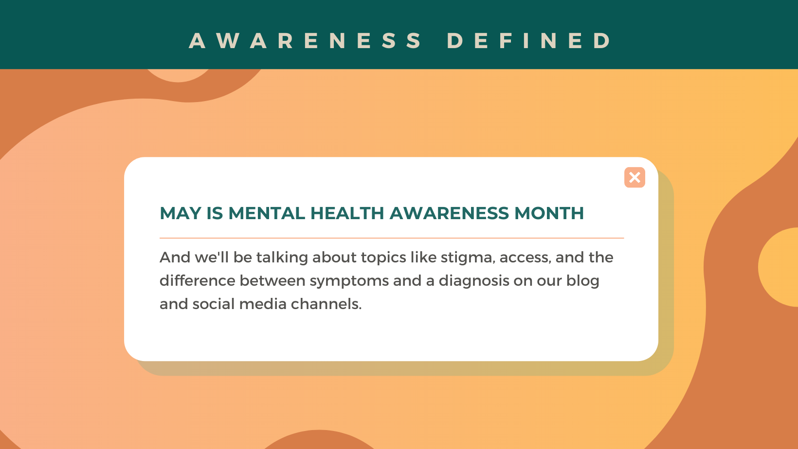 Featured image for “May is Mental Health Awareness Month”